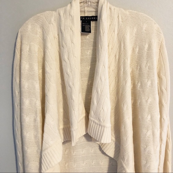 Ralph Lauren 100% Cashmere Shawl Neck Cardigan - Picture 2 of 5